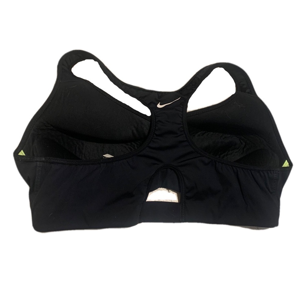 Nike DRI-FIT Black Racerback Sports Bra - Size 36B